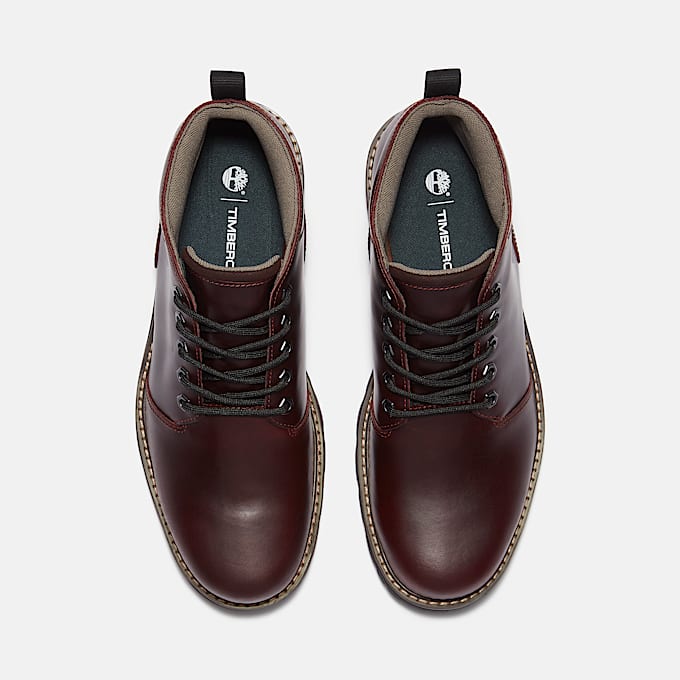 Stivale Chukka Impermeabile Britton Road da Uomo in bordeaux