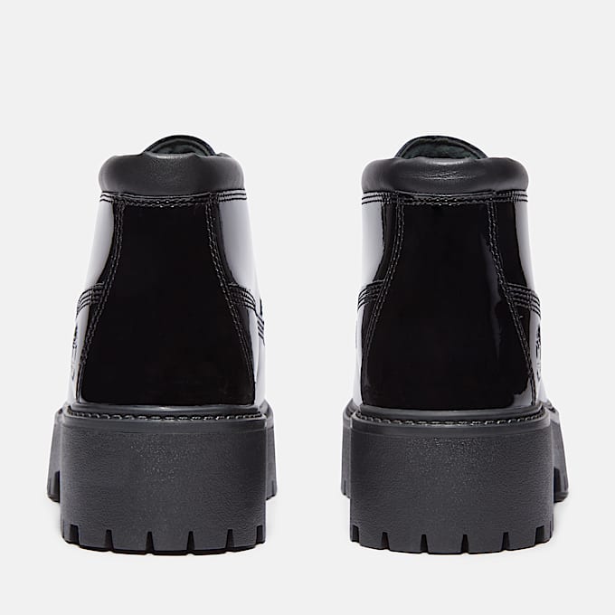 Wasserdichter Stone Street Boot mit Plateausohle für Damen in Schwarz