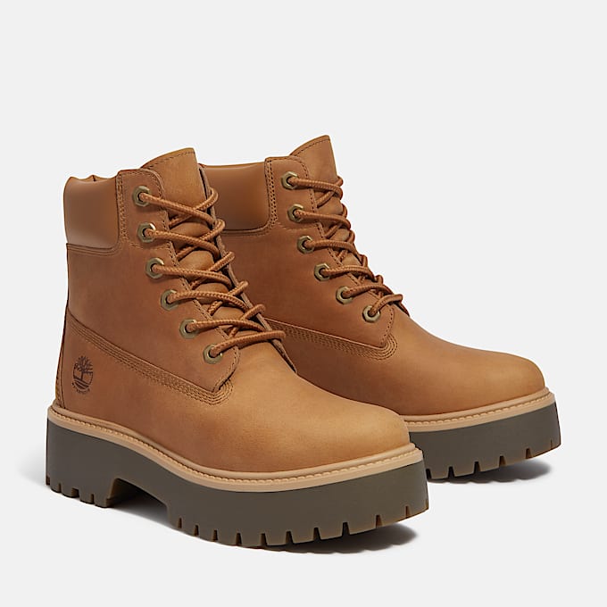 6-inch Boot compensée imperméable Stone Street pour femme en jaune