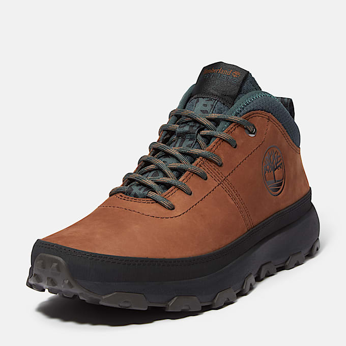 Halbhoher Winsor Trail Sneaker für Herren in Dunkelbraun