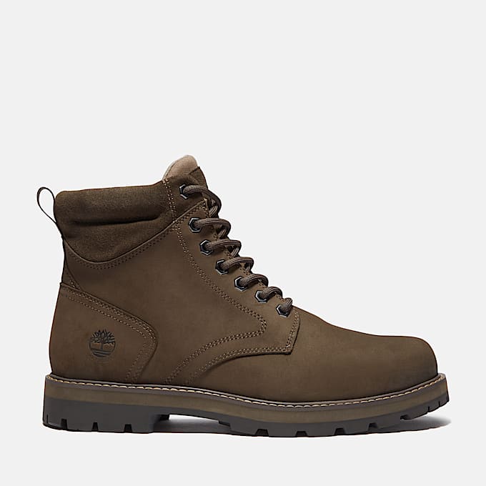 Britton Road Waterproof Boot for Men in Dark Brown - 1