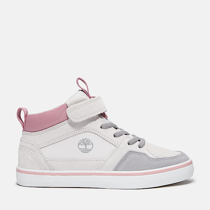 Stone Jump Sneaker mit Klettverschluss für Jugendliche in Hellgrau - 1