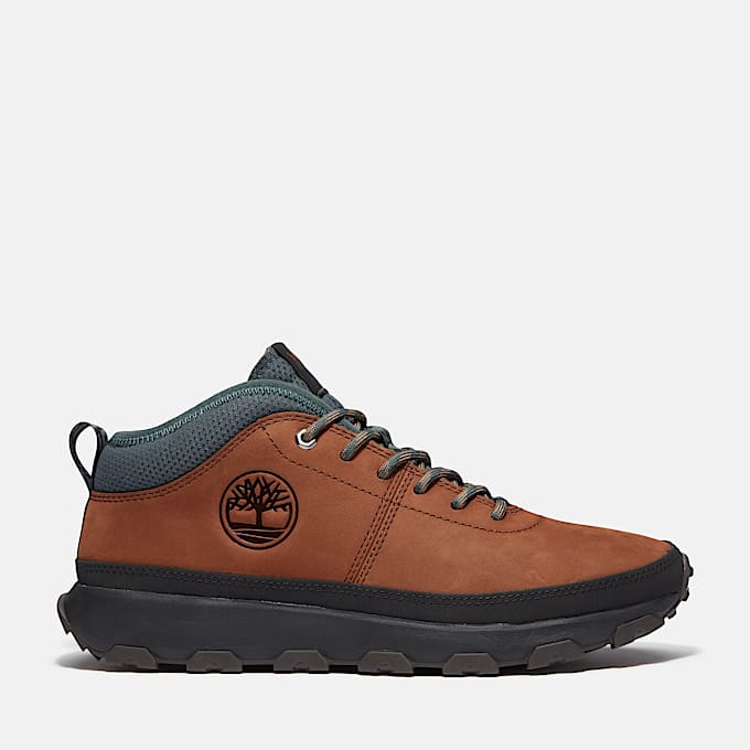 Halbhoher Winsor Trail Sneaker für Herren in Dunkelbraun - 1
