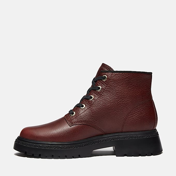 Bottine Cambria Valley pour femme en rouge foncé