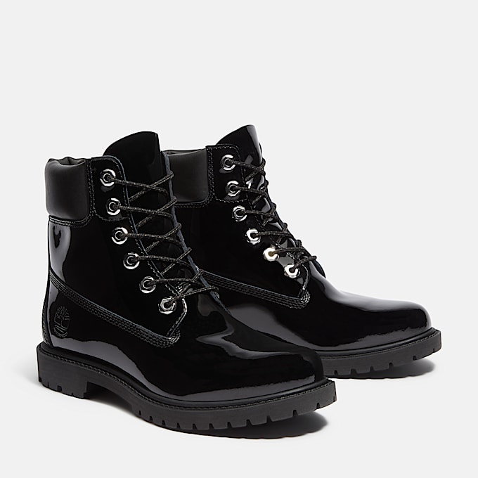 Wasserdichter Timberland® Premium 6-Inch Boot für Damen in Schwarz