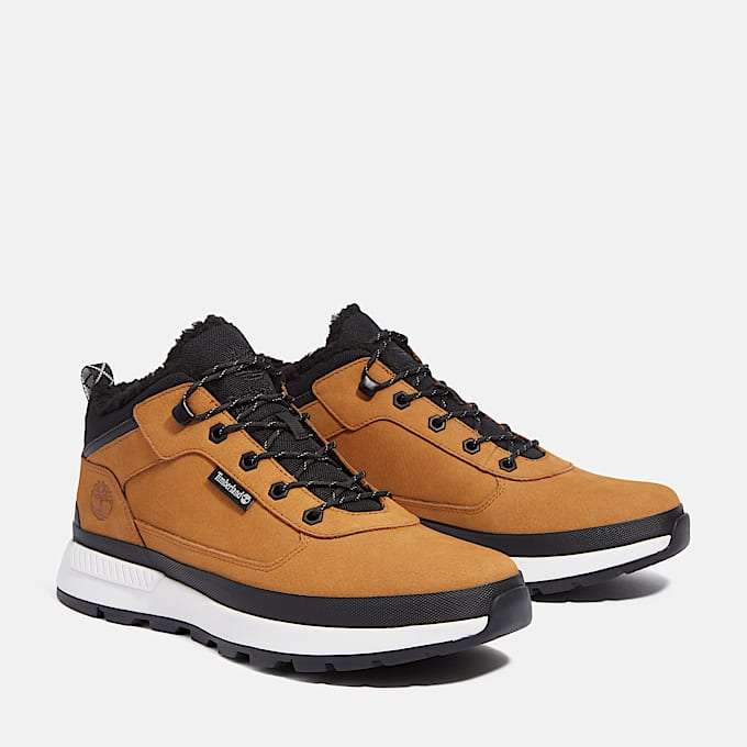 Field Trekker Sneaker mit warmem Futter für Herren in Gelb