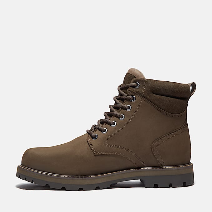 Britton Road Waterproof Boot for Men in Dark Brown