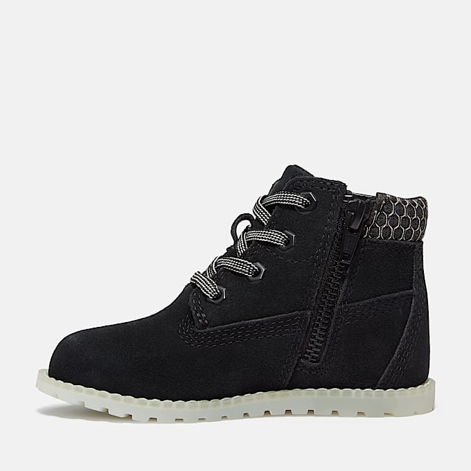 Pokey Pine Boot für Kleinkinder in Schwarz
