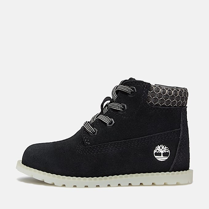 Pokey Pine Boot für Kleinkinder in Schwarz