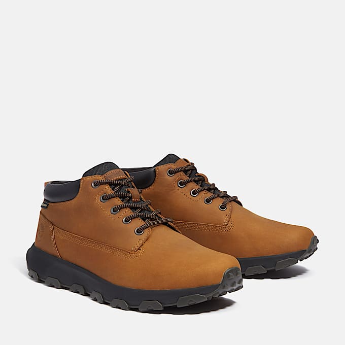 Winsor Park Halfhoge Sneaker met Gore-Tex voor heren in Bruin