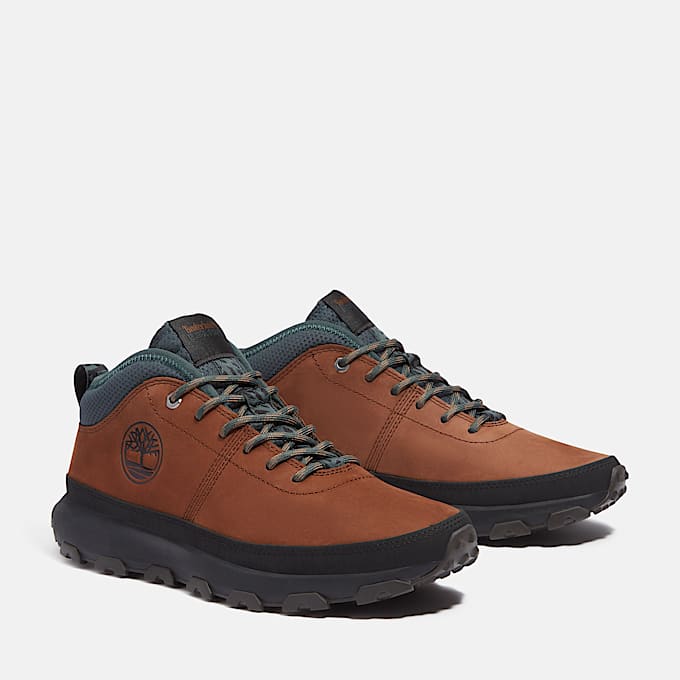 Halbhoher Winsor Trail Sneaker für Herren in Dunkelbraun