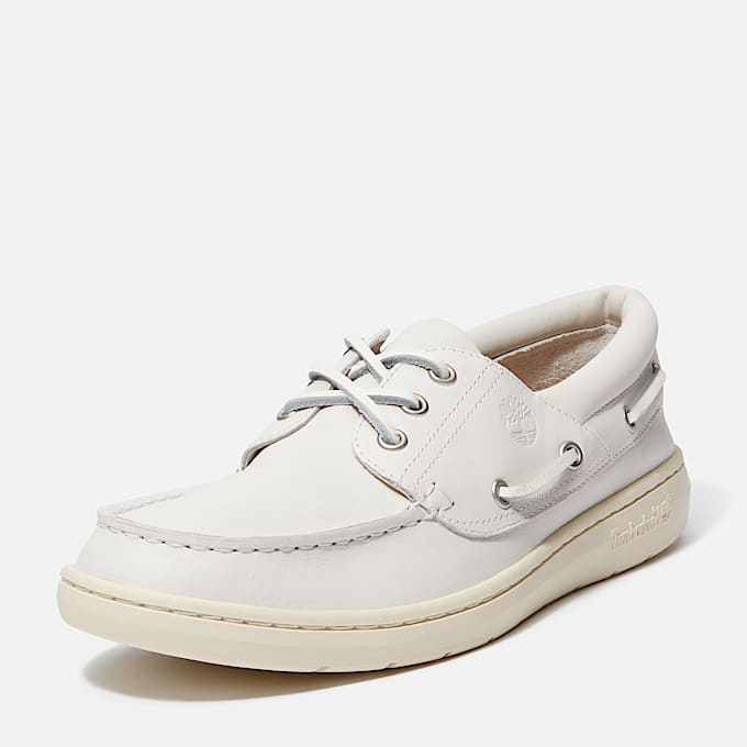 Sapato de Vela Portofino Pier para Homem em branco