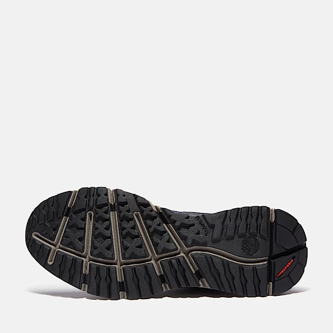 Basket Voyager Park pour homme en MAILLE BLEU MARINE