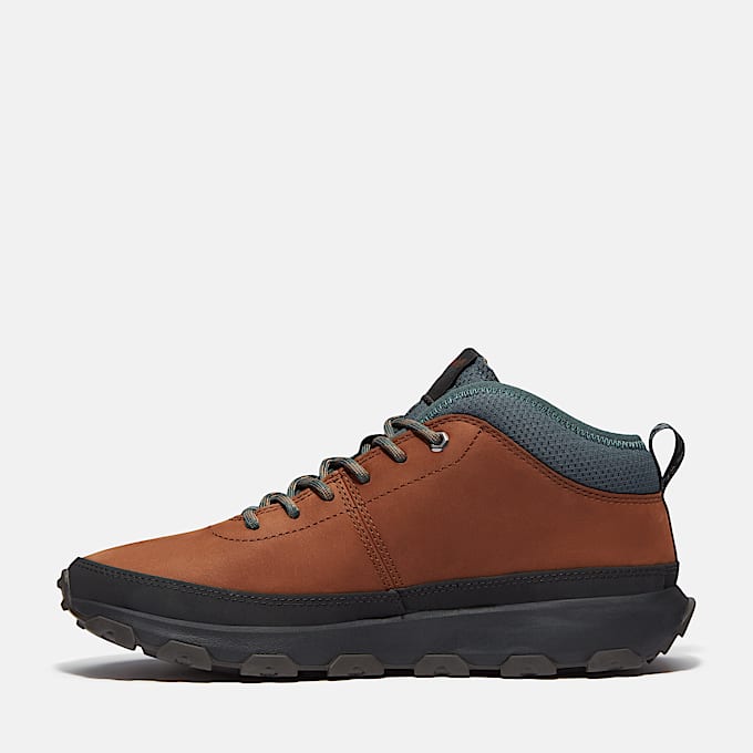 Halbhoher Winsor Trail Sneaker für Herren in Dunkelbraun