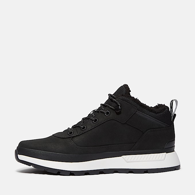 Field Trekker Sneaker mit warmem Futter für Herren in Schwarz