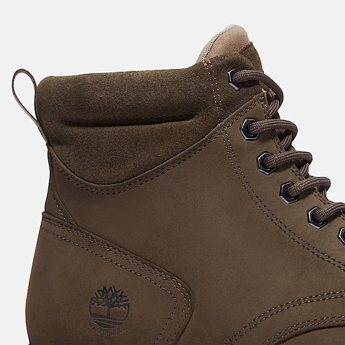 Britton Road Waterproof Boot for Men in Dark Brown