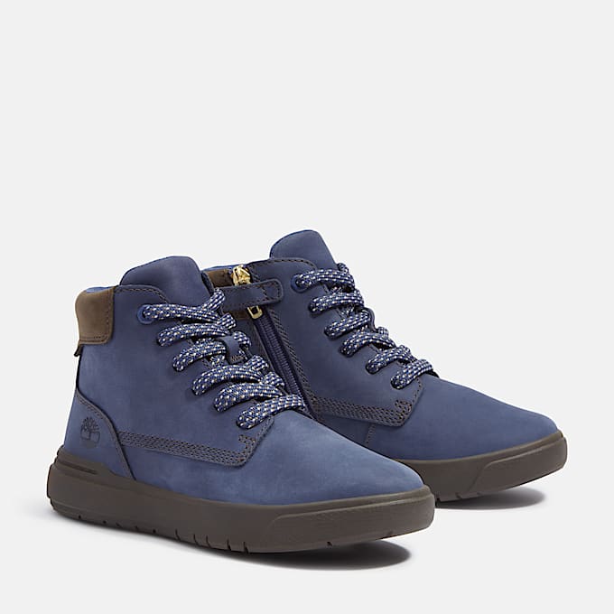 Seneca Bay Mid Trainer for Youth in Dark Blue