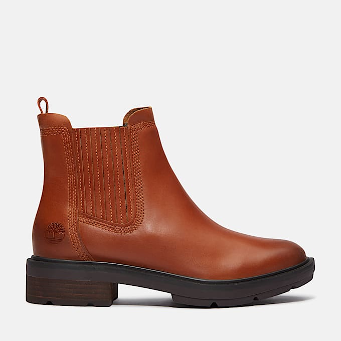 Brimfield Chelsea Boot voor dames in bruin/beige - 1
