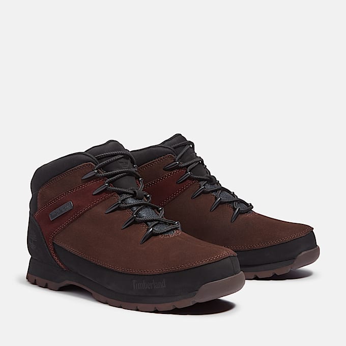 Bota Euro Sprint para Homem em castanho-escuro