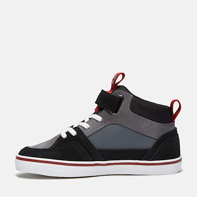 Sneaker con Velcro Stone Jump da Bambino (dal 30,5 al 35) in grigio scuro