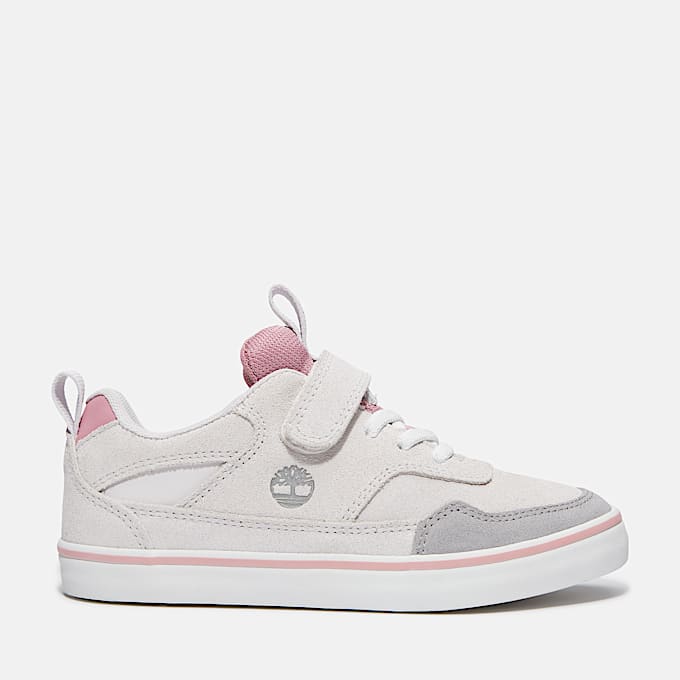 Stone Jump Sneaker mit Klettverschluss für Jugendliche in Hellgrau - 1