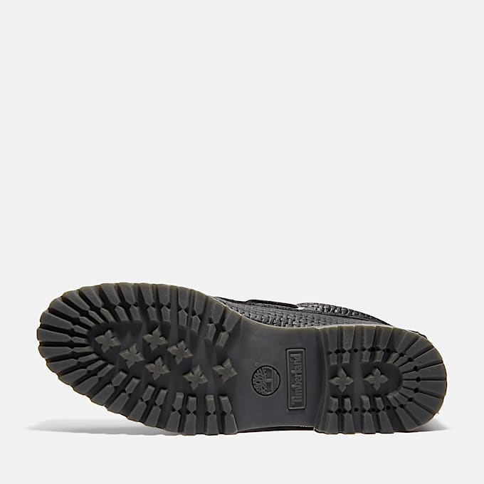 Scarpa da Barca Timberland® Authentic 3-Eye Lug Handsewn da Uomo in colore nero