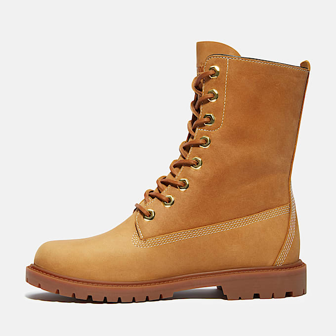 8-inch Boot imperméable Timberland® Premium pour femme en jaune