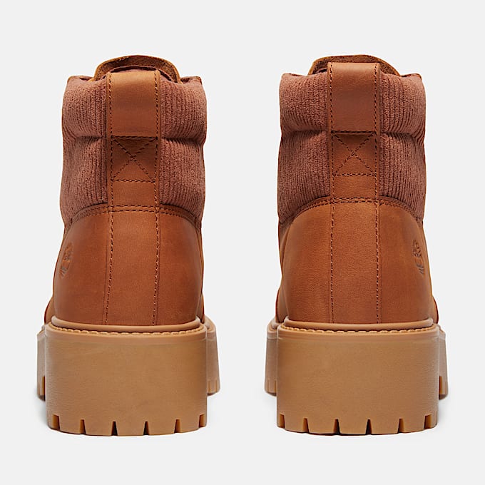 Stone Street Boot mit Plateausohle für Damen in Braun