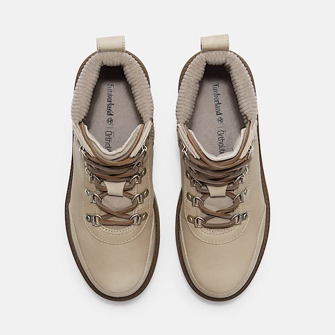 Stone Street Platform Boot for Women in Grey