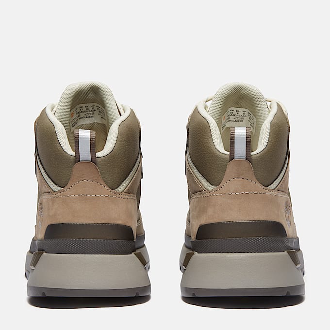 Field Trekker Halfhoge Sneaker voor heren in Grijs/Bruin