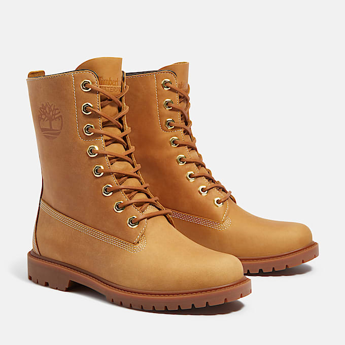 8-inch Boot imperméable Timberland® Premium pour femme en jaune