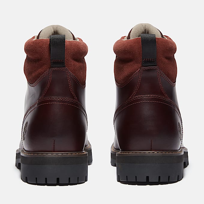 Bottine Britton Road pour homme en bordeaux