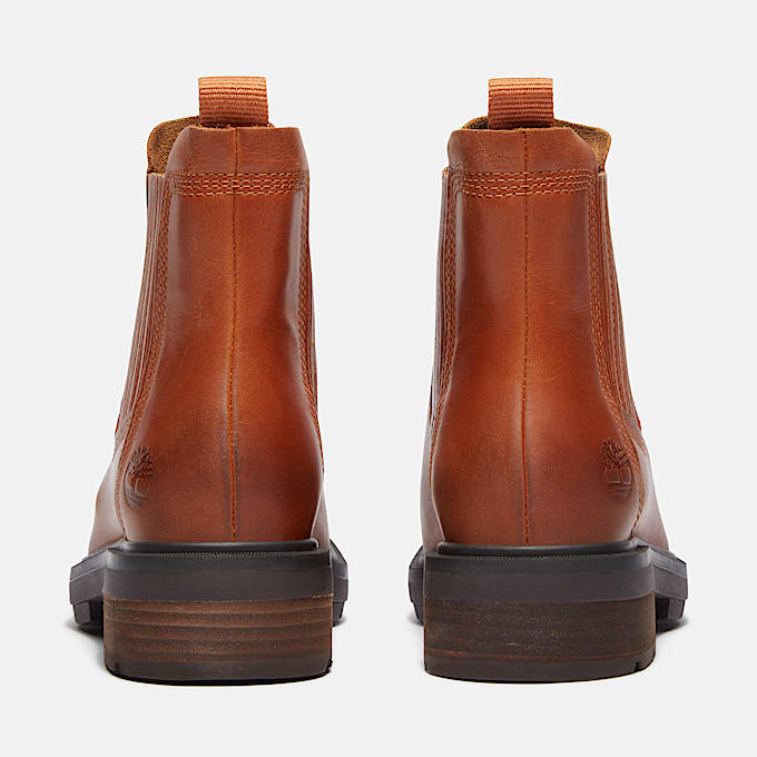 Brimfield Chelsea Boot voor dames in bruin/beige