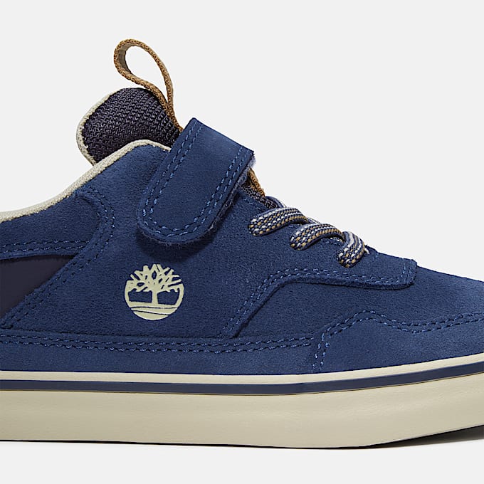 Sneaker con Velcro Stone Jump da Bambino (dal 20 al 30) in blu scuro