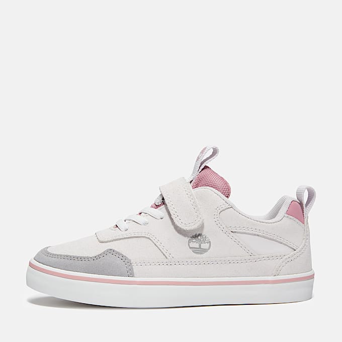 Sneaker con Velcro Stone Jump da Bambino (dal 20 al 30) in grigio chiaro
