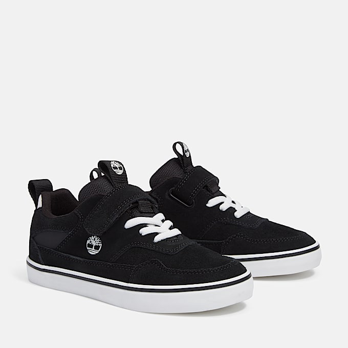 Sneaker con Velcro Stone Jump da Bambino (dal 20 al 30) in colore nero