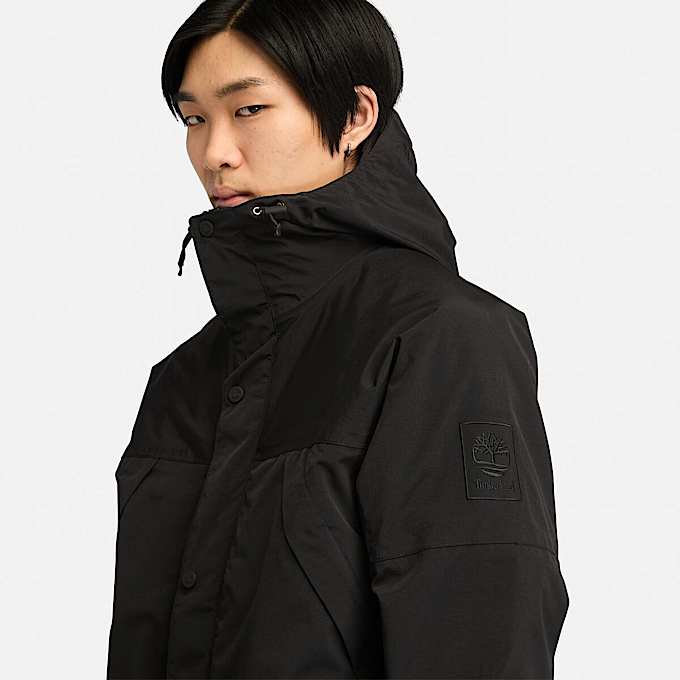 Veste 3-en-1 imperméable Winnick pour homme en noir