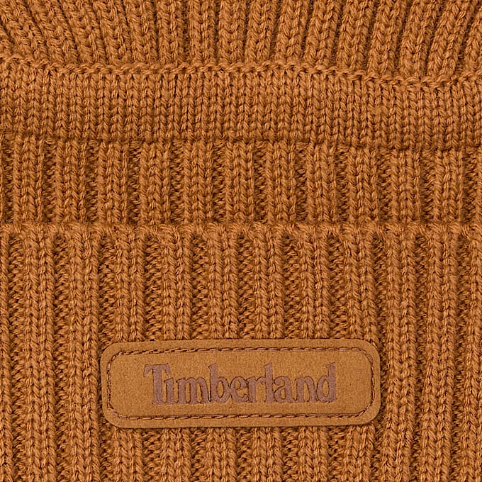 Gulf Beach Ribbed Beanie in Yellow