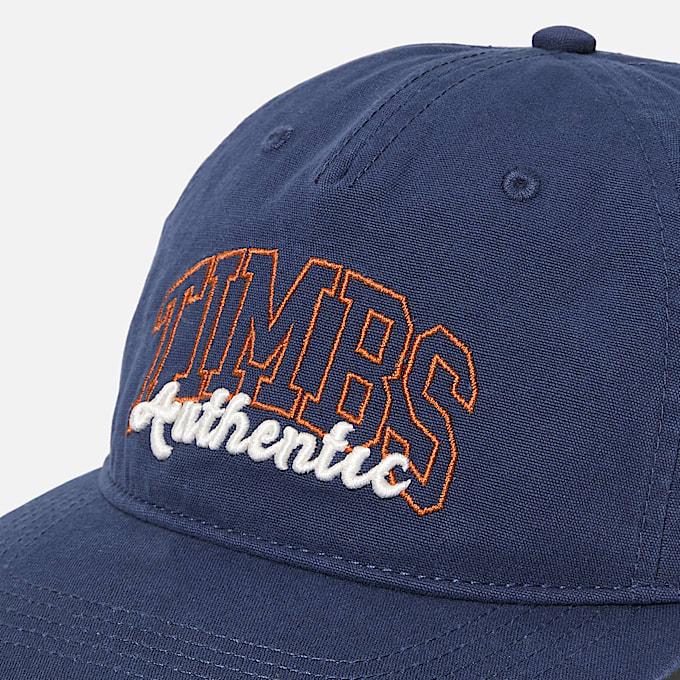 Collegiate Baseball Cap for Women in Dark Blue