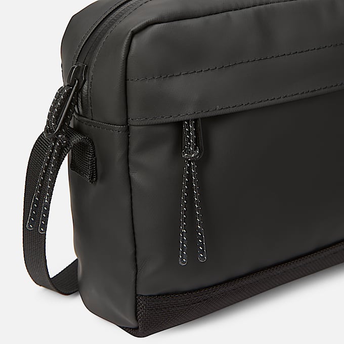 Weather-Ready Crossbody Bag in Black