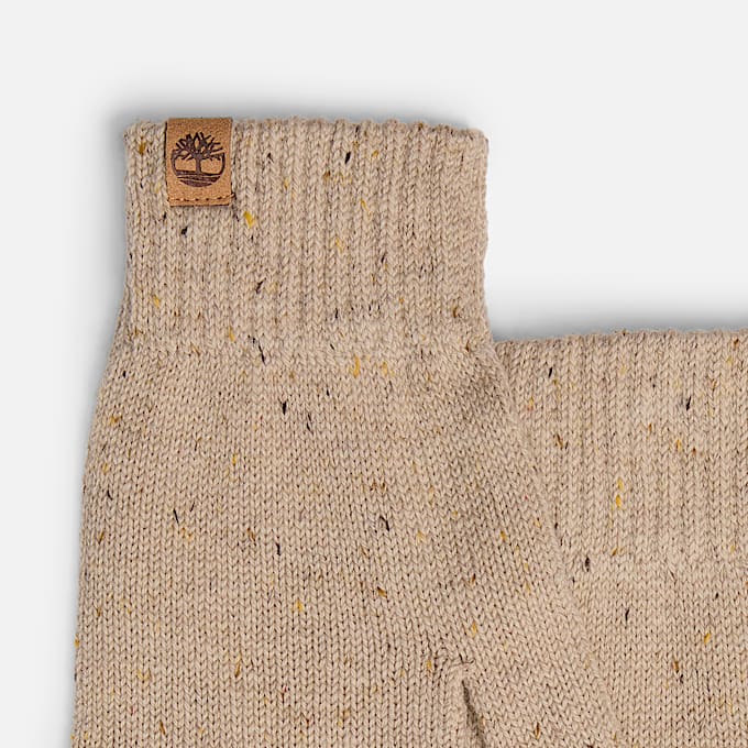 Set aus gesprenkeltem Wollmischgewebe in Grau