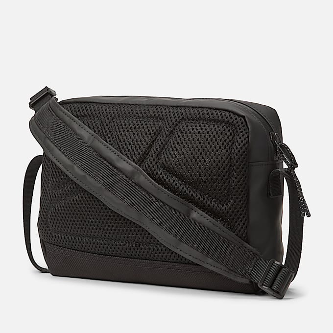 Weather-Ready Crossbody Bag in Black