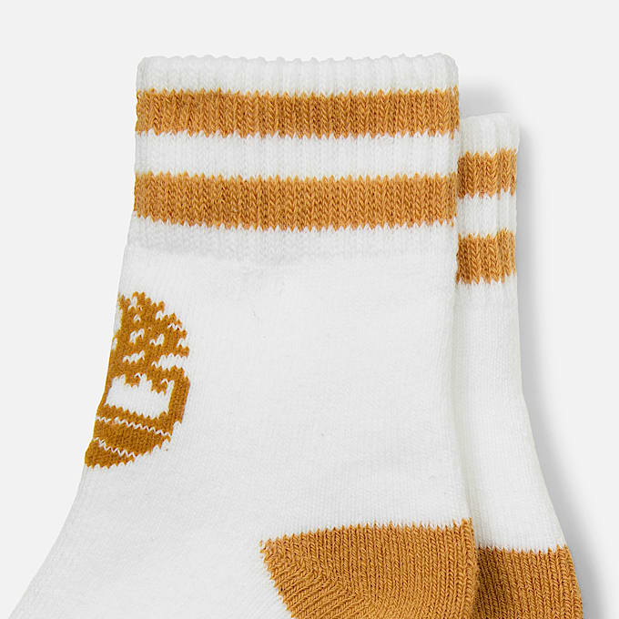 Lot de 2 paires de chaussons bottines Timberland® pour bébé/tout-petit en jaune