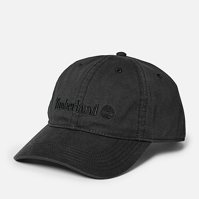 Cooper Hill Embroidered Baseball Cap for Men in Black - 1