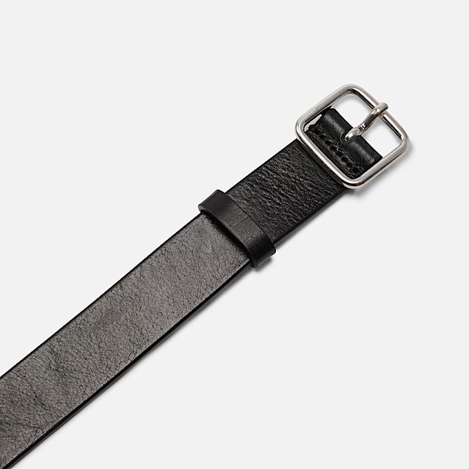 30 mm Gürtel mit Flechtdetail für Damen in Schwarz