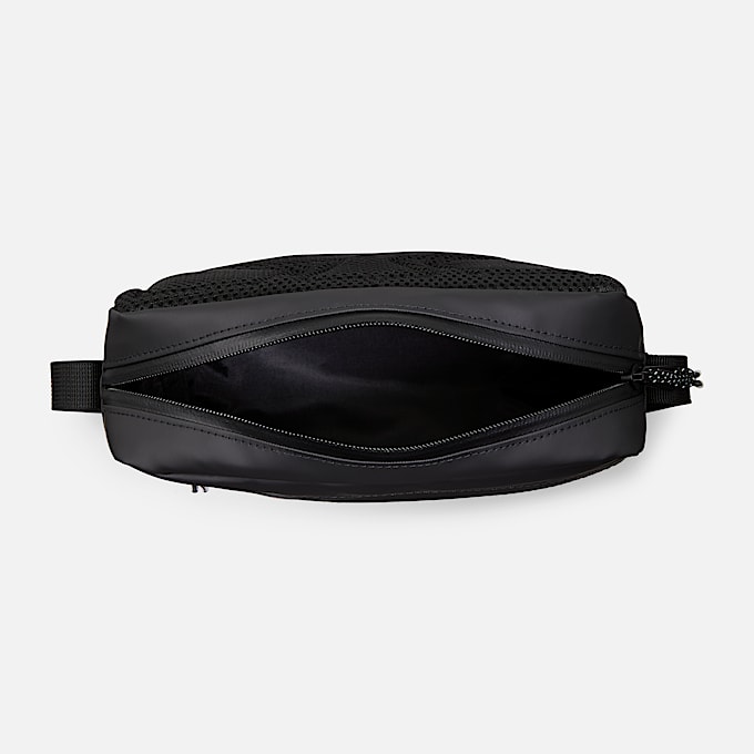 Weather-Ready Crossbody Bag in Black