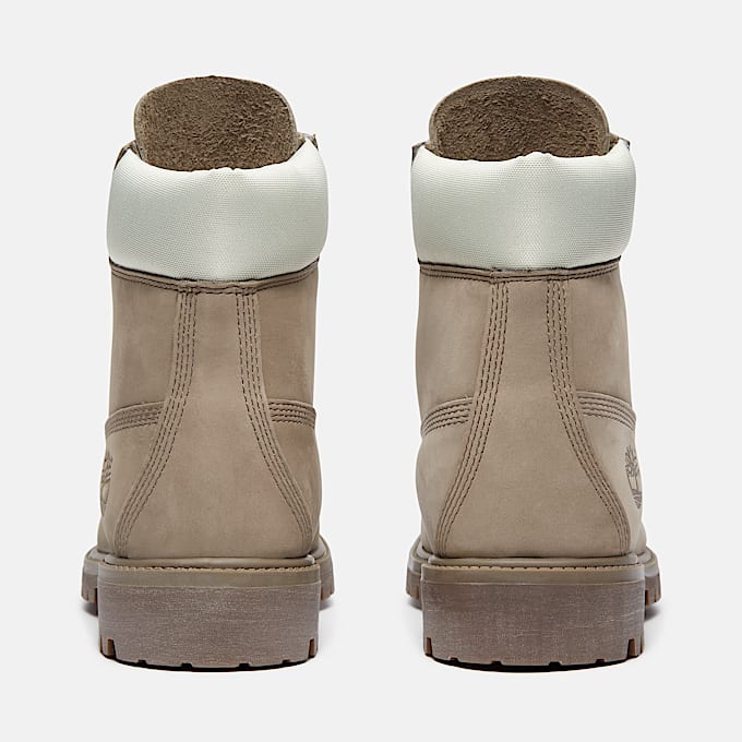 Botas 6-Inch Timberland® Premium impermeables para hombre en gris oscuro