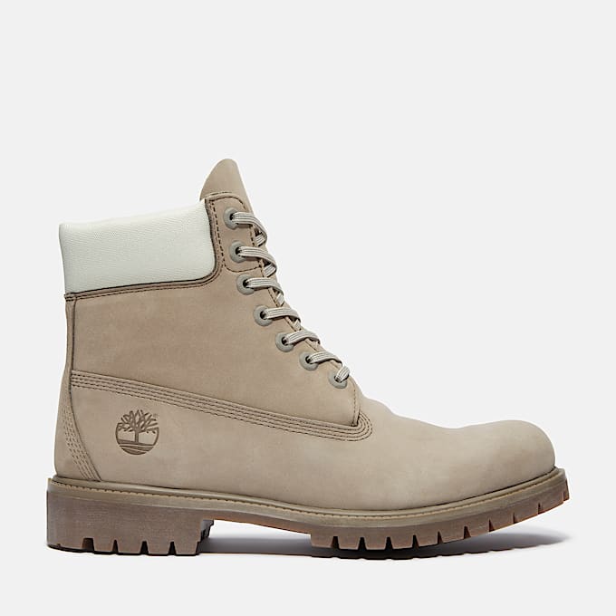 Botas 6-Inch Timberland® Premium impermeables para hombre en gris oscuro - 1