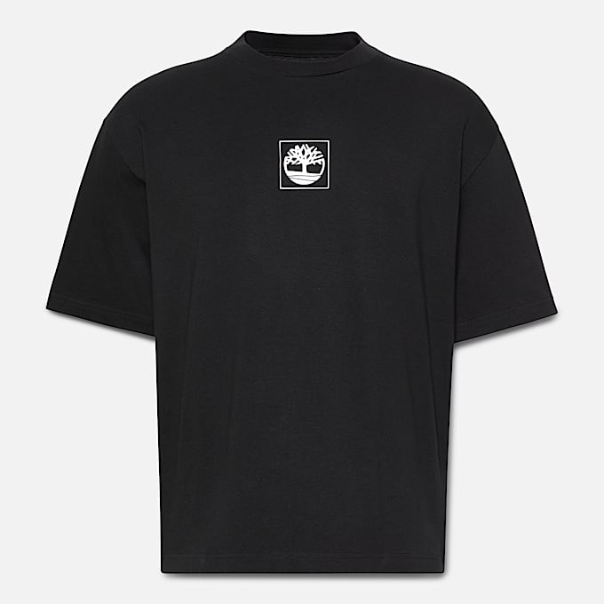 Building Blocks Short-Sleeve Graphic Tee in Black - 1