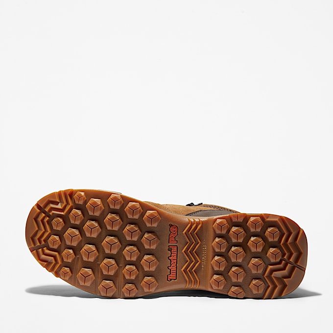 Bottine de travail à bout en acier Switchback pour homme en marron